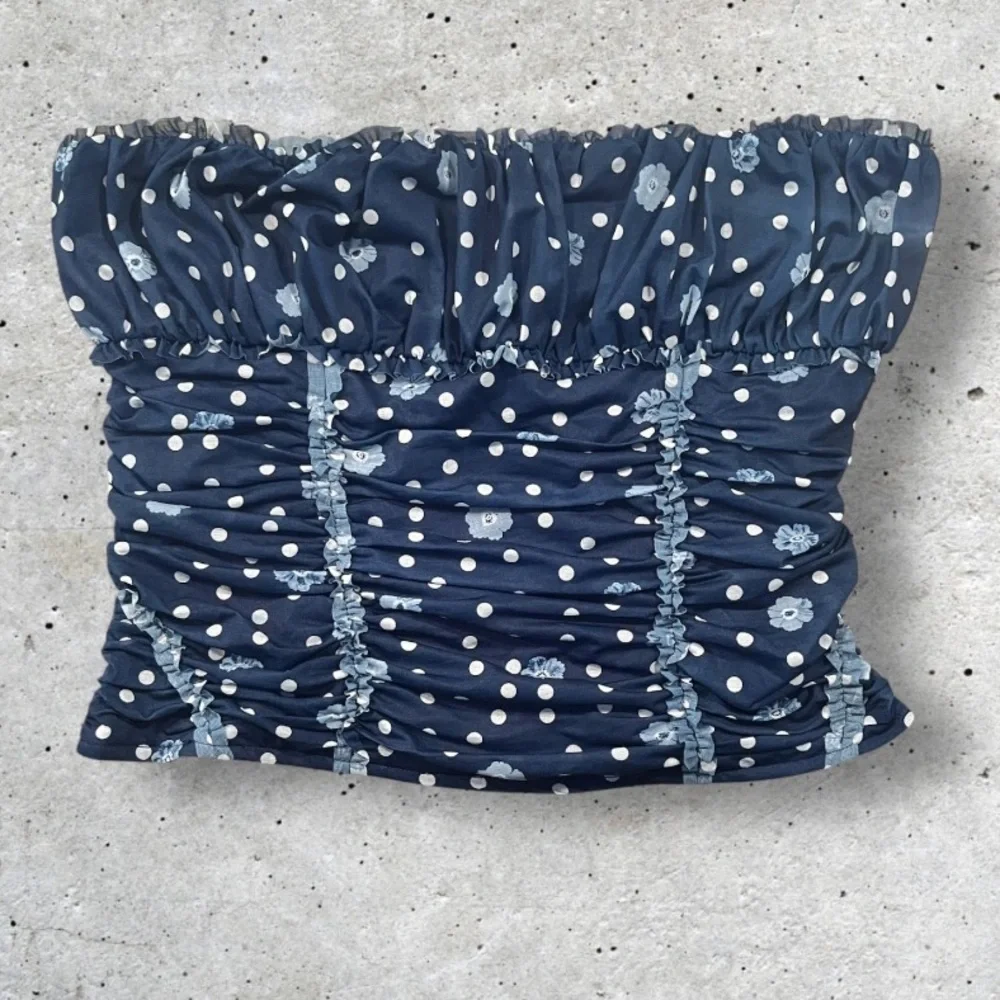 NWT Free People Scottie Printed Tube Top